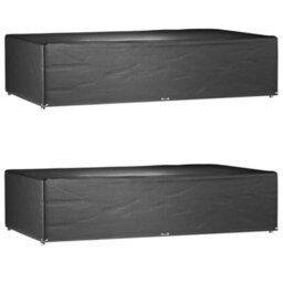 Walplus Outdoor Garden Furniture Covers 2 Pcs 12 Eyelets 315X180X75 Cm Rectangular - thumbnail 1
