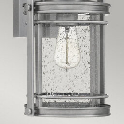 Luminosa Lighting Luminosa Quoizel Booker Outdoor Wall Lantern Industrial Aluminium, Ip44 - thumbnail 3