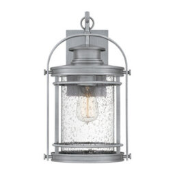 Luminosa Lighting Luminosa Quoizel Booker Outdoor Wall Lantern Industrial Aluminium, Ip44 - thumbnail 4