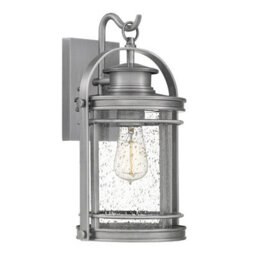 Luminosa Lighting Luminosa Quoizel Booker Outdoor Wall Lantern Industrial Aluminium, Ip44 - thumbnail 1