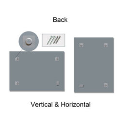Sline 500mmx700mm Wall-Mounted Hd Glass Mirror Frameless Square Design Suitable For A Variety F Settings - thumbnail 5
