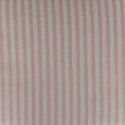 Just So Home Luxury Brushed Cotton Flannelette Fitted Sheet (Pink Stripe, Single)