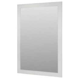 Clifton 900mm X 600mm Bathroom Mirror White Gloss (Central)
