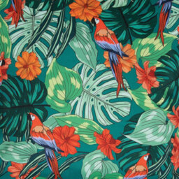 icon Tropical Palm Prints Indoor Set Of 4 Outdoor Cushions - Collection Five - thumbnail 9