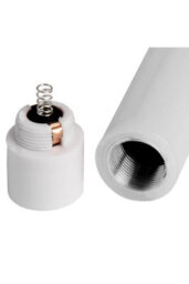 Luxe Collection White Led Dinner Candles Real Wax Look, Flameless - thumbnail 3