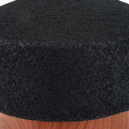 Pacific Lifestyle Wood Effect Textured Ceramic Table Lamp - thumbnail 5