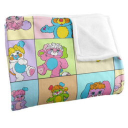 Popples Squares Blanket Multicoloured (One Size) - thumbnail 3