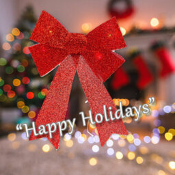 Light Up Tinsel Bow Christmas Decoration X 1 29Cm X 43Cm X 10Cm Red - thumbnail 4