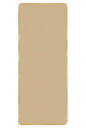 Mirroroutlet Manhattan Gold Aluminium Framed Modern Wall Mirror 153 X 61.5Cm - thumbnail 7