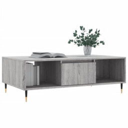 Berkfield Sturdy Coffee Table Grey Sonoma 104X60X35 Cm Engineered Wood - thumbnail 3
