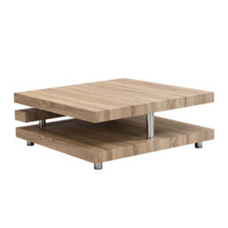 Furniture in Fashion Borneo Wooden Coffee Table Square In Sanremo Oak - thumbnail 4