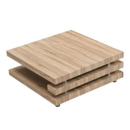 Furniture in Fashion Borneo Wooden Coffee Table Square In Sanremo Oak - thumbnail 7