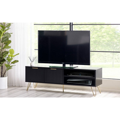 Ashfield Premium Matte Black Tv/media Unit - image 1