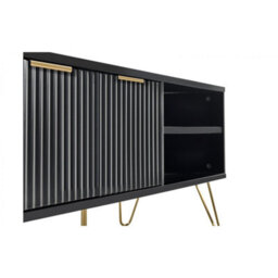 Ashfield Premium Matte Black Tv/media Unit - thumbnail 6