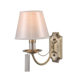 Luminosa Lighting Luminosa Solana Classic 1 Light Wall Lamp With Shade, E14 - thumbnail 2