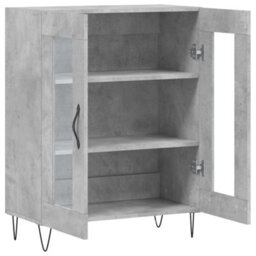 Berkfield Classic Sideboard Concrete Grey 69.5X34X90 Cm Engineered Wood - thumbnail 6