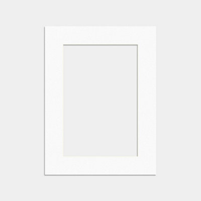 Ak Frames 24X18 White Picture Mounts To Fit 18X12 Aperture Size - Mount Board Only (No Frame Included) - image 1