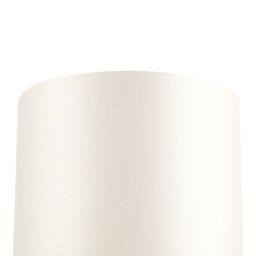 GoodHome Kpezin Cream Fabric Dyed Circular Light Shade (D)20Cm - thumbnail 5