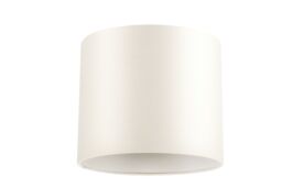 GoodHome Kpezin Cream Fabric Dyed Circular Light Shade (D)20Cm - thumbnail 2