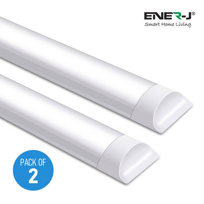 Ener-J 36W Led Prismatic Batten Fitting, 120Cms, 6500K (Pack Of 2 Units) - image 1