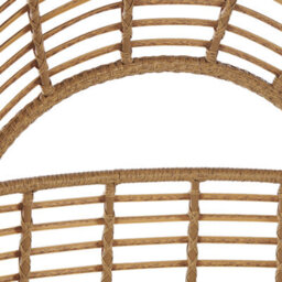 Beliani Garden Armchair Lido Rattan Beige - thumbnail 8