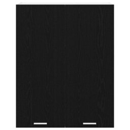 Walplus Hanging Cabinet Riga Black Oak 80 X 31 X 100 Cm Engineered Wood - thumbnail 6
