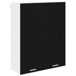 Walplus Hanging Cabinet Riga Black Oak 80 X 31 X 100 Cm Engineered Wood - thumbnail 2