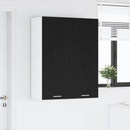 Walplus Hanging Cabinet Riga Black Oak 80 X 31 X 100 Cm Engineered Wood - thumbnail 4