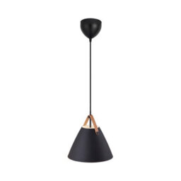 Nordlux Strap Metal Pendant Light Hanging Effect  Black,mains - thumbnail 2