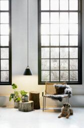 Nordlux Strap Metal Pendant Light Hanging Effect  Black,mains - thumbnail 4
