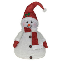 Urbn-Living Urbnliving 1M Tall Collapsible Xxl Christmas Snowman Xmas Festive Decoration Light Up Led Indoor Outdoor Decor - thumbnail 6