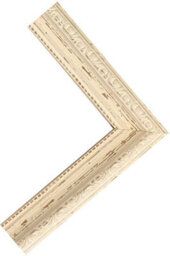 Frames By Post Shabby Chic Distressed Cream Photo Frame 6 X 4 Inch - thumbnail 2