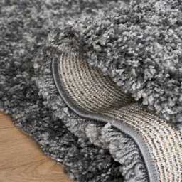 "Bravich Grey Thick Shaggy Rug - California - 60X110Cm (2'x3'7"")" - thumbnail 2