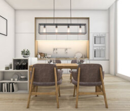 Luminosa Lighting Luminosa Sigalo Industrial, Retro 4 Light Bar Pendant Ceiling Light, E27 - thumbnail 2