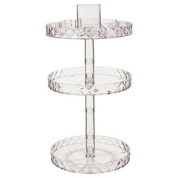 Orsina Beauty Three Tier Revolving Cosmetics Organiser - thumbnail 1