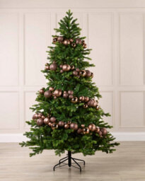Werchristmas Mocha Christmas Bauble Garland 9 Ft Decoration - thumbnail 2