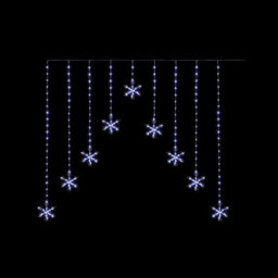 Premier Decorations Limited White Led Curtain Light With Timer Function - thumbnail 1