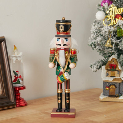 Living And Home Nutcracker Soldier Tabletop Figurine Christmas Decoration Xmas Ornament - image 1