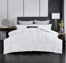 Groundlevel 18Tog Premium Goose Feather And Down Duvet - Sueprking - thumbnail 1
