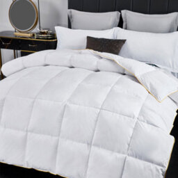 Groundlevel 18Tog Premium Goose Feather And Down Duvet - Sueprking - thumbnail 3