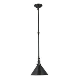 Adjustable Wall Light - Flexible Funnel Shaped Old Bronze Led Lamp