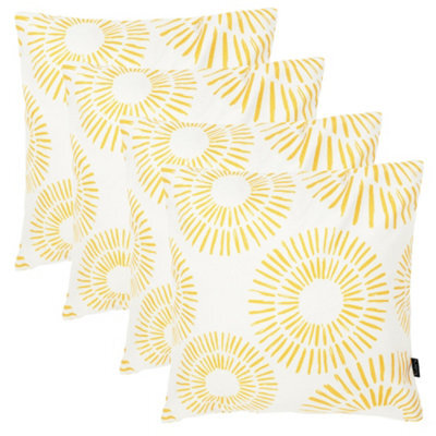 icon 4 Pack Cushion 43X43 Kyoto Fabric - Golden Sun - image 1