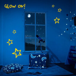 Wicked Gizmos Moonglow In The Dark Blanket - Grey - thumbnail 5