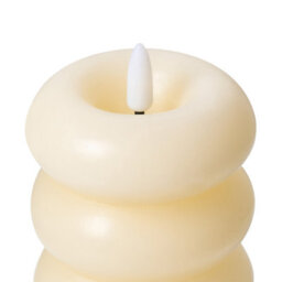 Beliani Set Of 3 Led Candles Eternis 5/8/11 Cm Off-White - thumbnail 7