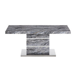 Furniture in Fashion Parini High Gloss Coffee Table In Melange Marble Effect - thumbnail 6
