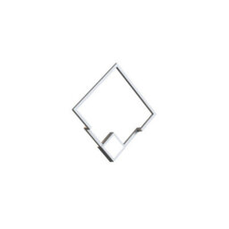 Luminosa Lighting Luminosa Boutique Square Wall Lamp, Dimmable, 25W Led, 3000K, 1370Lm, White, 3Yrs Warranty - thumbnail 1