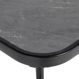 Wyld Haus Nana 80 X 80Cm Square Outdoor Dining Table With Marble-Effect Top And Parasol Hole - thumbnail 8