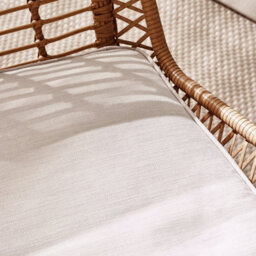 Furniturebox Lisbon Rattan Garden Sofa Set, 4 Seat Outdoor Sofa Set, Beige Rattan Garden Furniture Set, 2 Chairs Coffee Set +Cover - thumbnail 3