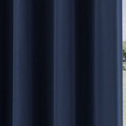 Enhanced Living Nightfall Plain Supersoft Navy Thermal Blockout Eyelet Curtains (Pair) - 66 X 54 Inch (168 X 137Cm) - thumbnail 3