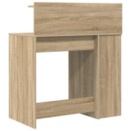 Walplus Desk With Storage Sonoma Oak 90 X 48 X 101.5 Cm Engineered Wood - thumbnail 7